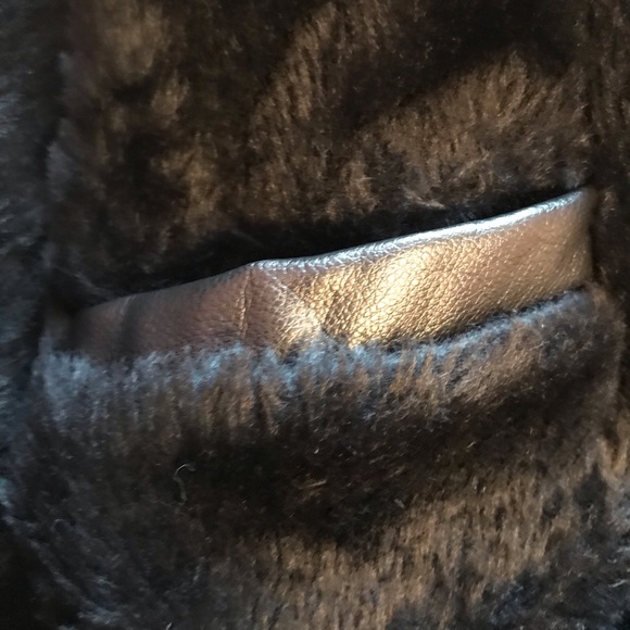 Made in Italy Mens T Shearling Jacket - Picture 10 of 14